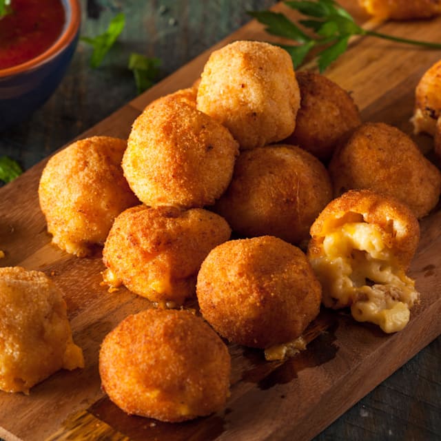 Fried Mac & Cheese Bites
