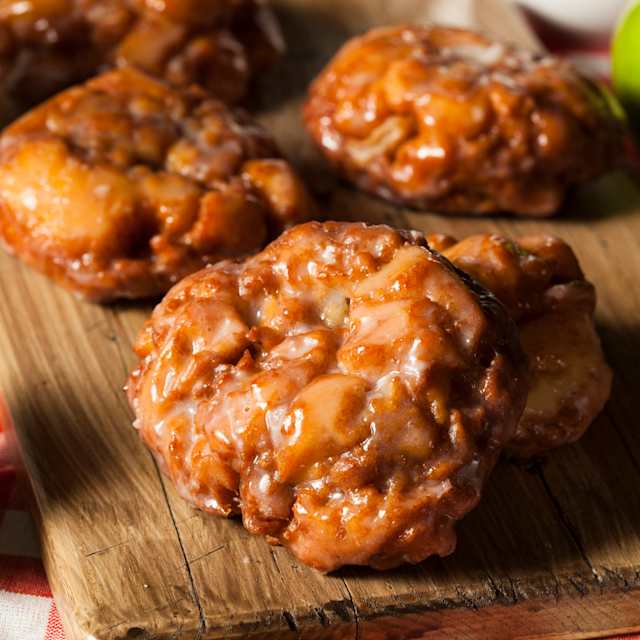 Glazed Apple Fritters