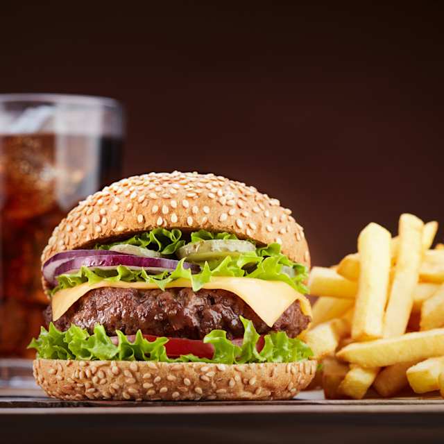 Cheeseburger and Fries 