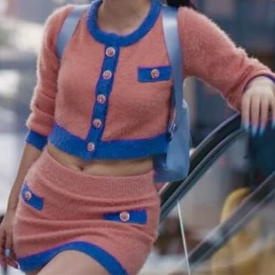 Matching skirt set 