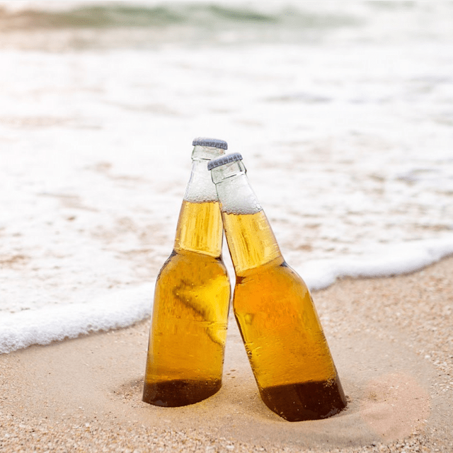 Beers on the beach 