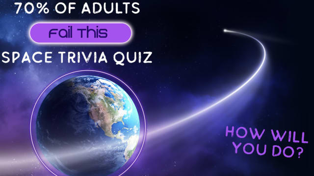 If you ace this quiz you can probably sign up to be an astronaut now. Try it now!