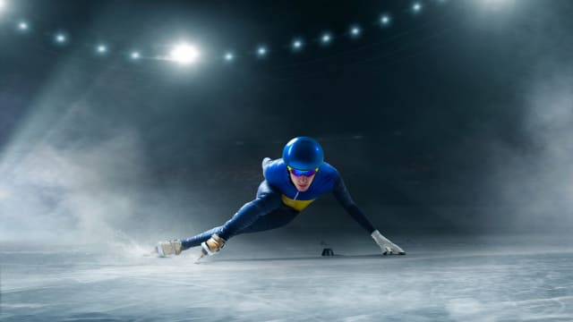 Say you're competing in the Winter Olympic Games, which sport would be your main event? 