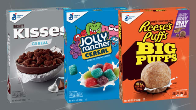 Choose from these sugary, lip-smacking cereals and we'll reveal the celebrity you're crushing on! 