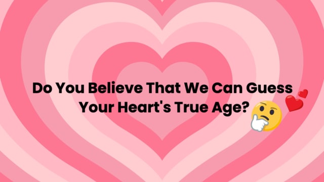 Are you young at heart or an old soul? This quiz will decide! 