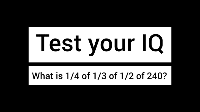  Have you ever wondered whether an IQ test can actually reveal your dominant personbality traits? The answer is "yes, yes, yes!" 