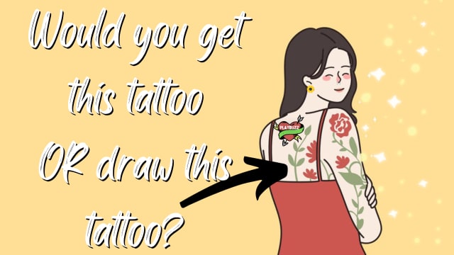 Do you think you'd be a great tattoo artist or are you better off IN the chair? Take our quiz to find out! 