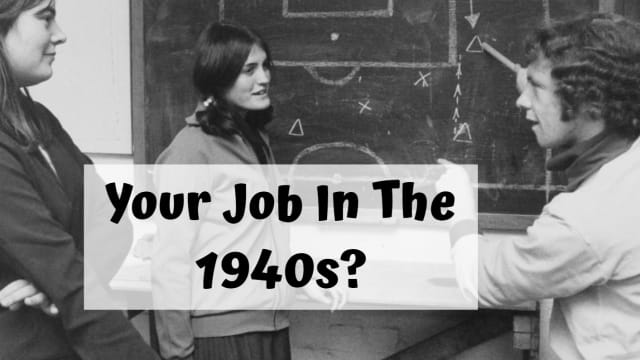 This test will accurately determine which job you would have had 80 years ago. 