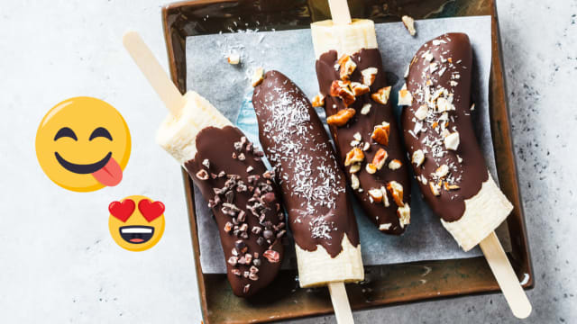 Would you believe you can make a delicious snack only using your freezer? Berries, bananas, chocolate, and peanut butter transform into frosty treats you won't be able to resist! These recipes require a few simple ingredients and a fully functioning freezer, plus they only take 10 minutes! 