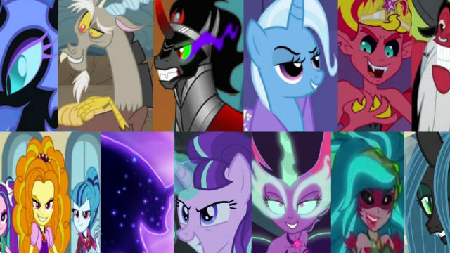 We've made lists similar to these in the past, but the demand for a list of the  best  MLP (My Little Pony) villains is huge. Due to newer villains, we've put together this newer article just for you. Enjoy! 