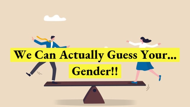 This test gets the gender right 92% of the time. 