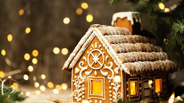 The holidays are here, and what's a holiday without a fully decorated gingerbread house! Decorate your own and we'll give you the perfect Hallmark movie to watch.  