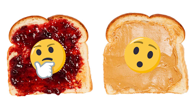 There are two types of people in this world, peanut butter and jelly. Which are you? 