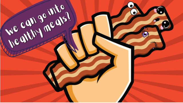 We know a fellow bacon lover when we see one, let us help you out so you can include bacon into your meals, guilt-free! 