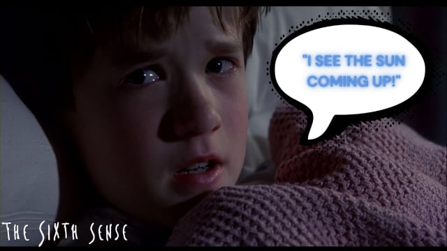Will it be "The Sixth Sense" or "Old" - which M. Night movie describes your sleepless or cozy sleep schedule? 
