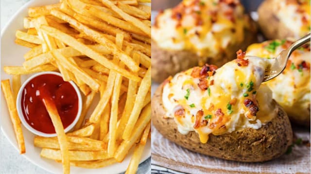 The two best ways to eat a potato...baked or french fried...Which one are you? 