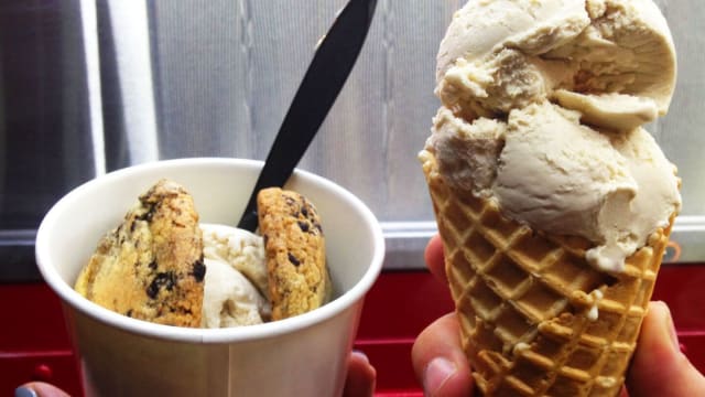 Ok, here's the deal we can only be either an ice cream cone or sandwich. Which one are you? 