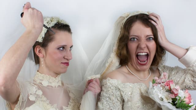 This quiz can spot a bride-gone-berserk a mile away. 
