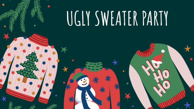 Get your hangers ready - new ugly Christmas sweater inbound! 
