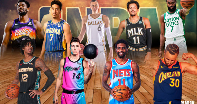 despreciar Bienes Cromático NBA: Heat, Spurs, Suns... ¿Cuál es la camiseta más molona de la NBA? ¿Y la  más fea? | Marca